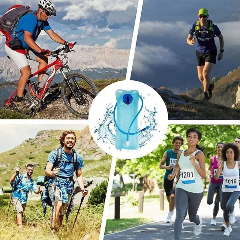 2L Water Backpack Bladder Bag 1PC TPU Hydration System