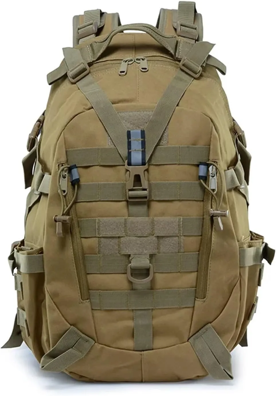 30-40L Camping Backpack Men's Travel Bags Climbing Rucksack Hiking Outdoor Reflective Shoulder Fishing Bag(Style4)