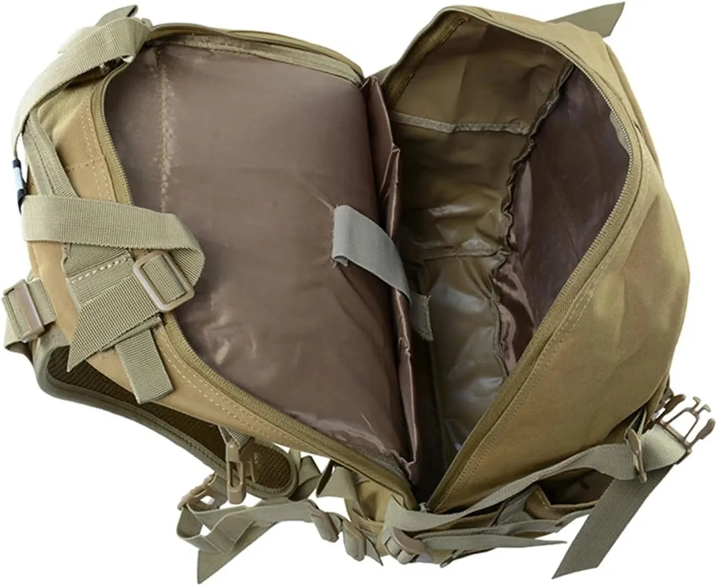 30-40L Camping Backpack Men's Travel Bags Climbing Rucksack Hiking Outdoor Reflective Shoulder Fishing Bag(Style4)