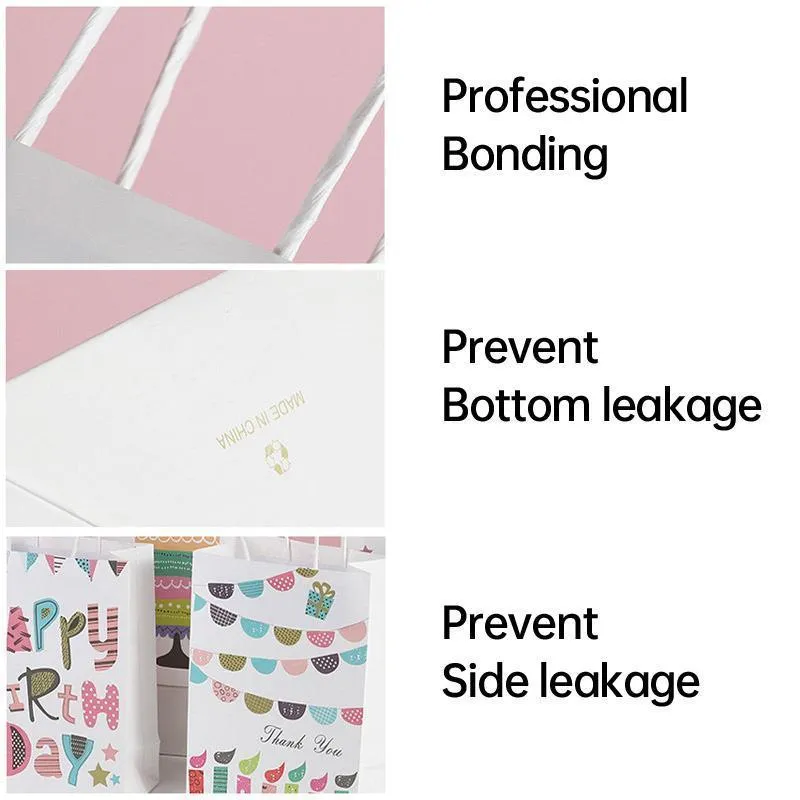4 Styles Premium Birthday Gift Bag 30PCS