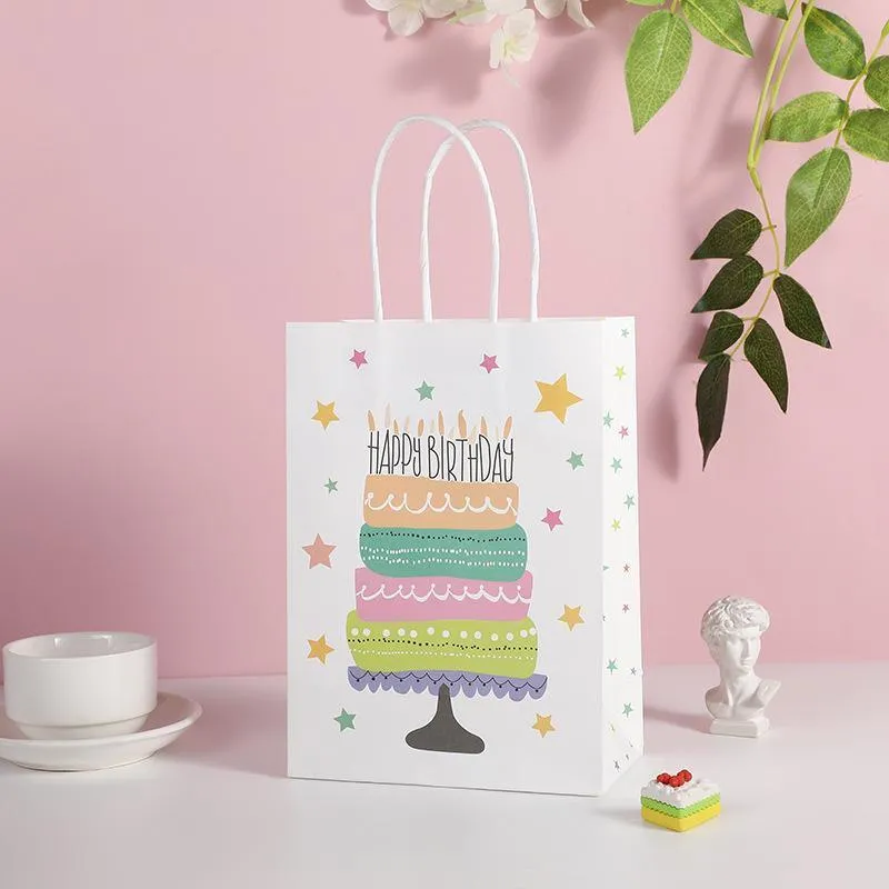 4 Styles Premium Birthday Gift Bag 30PCS