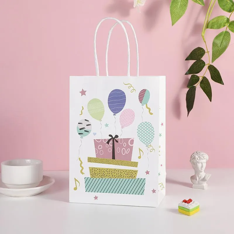 4 Styles Premium Birthday Gift Bag 30PCS