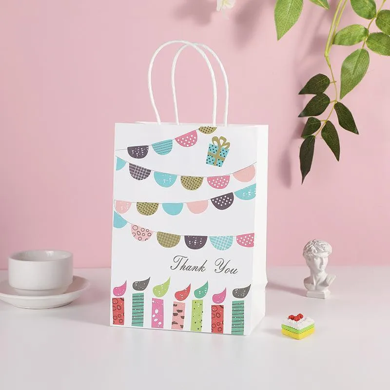 4 Styles Premium Birthday Gift Bag 30PCS
