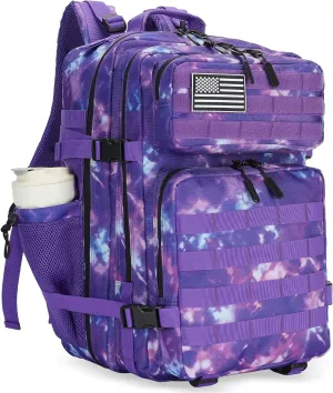 45L Tactical Assault Backpack 3 day assault pack with Molle Waterproof backpack Rucksack for Tactical Backpacks