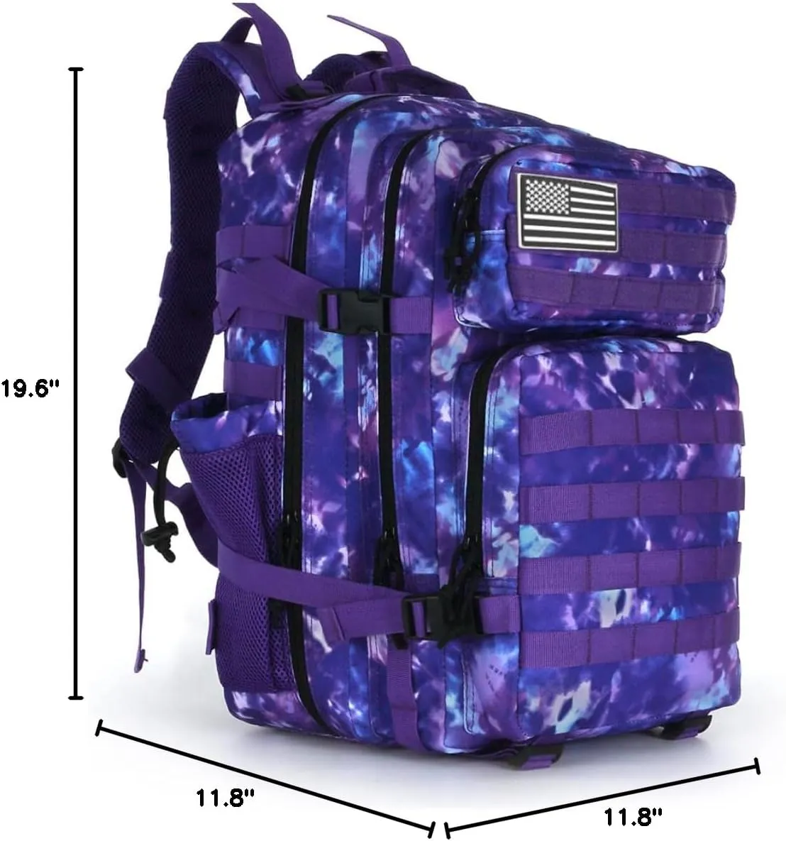 45L Tactical Assault Backpack 3 day assault pack with Molle Waterproof backpack Rucksack for Tactical Backpacks