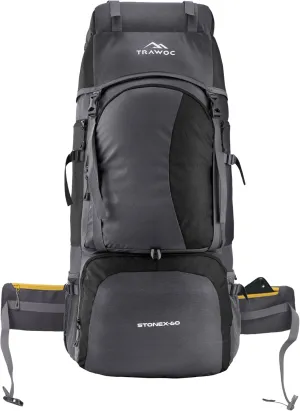 60 Ltr Black Rucksack