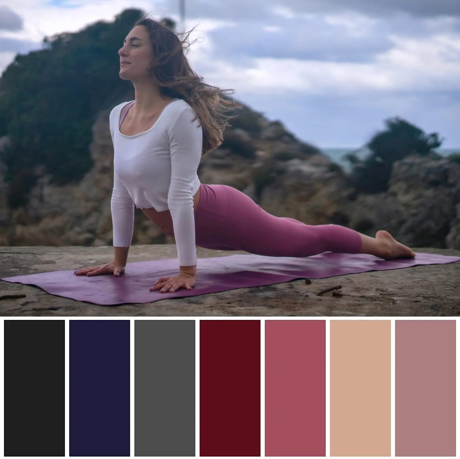 7-Pack Buttery Soft High-Waisted Leggings – Ultra Stretch Workout Set
