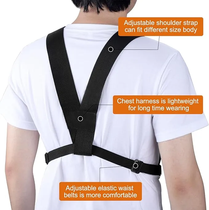 abcGoodefg Radio Chest Harness Chest Front Pack Pouch Holster Vest Rig for Two Way Radio Walkie Talkie(Rescue Essentials)