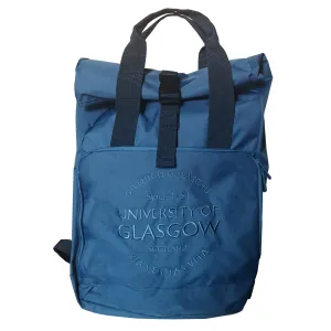 Airforce Blue Roll Top Backpack