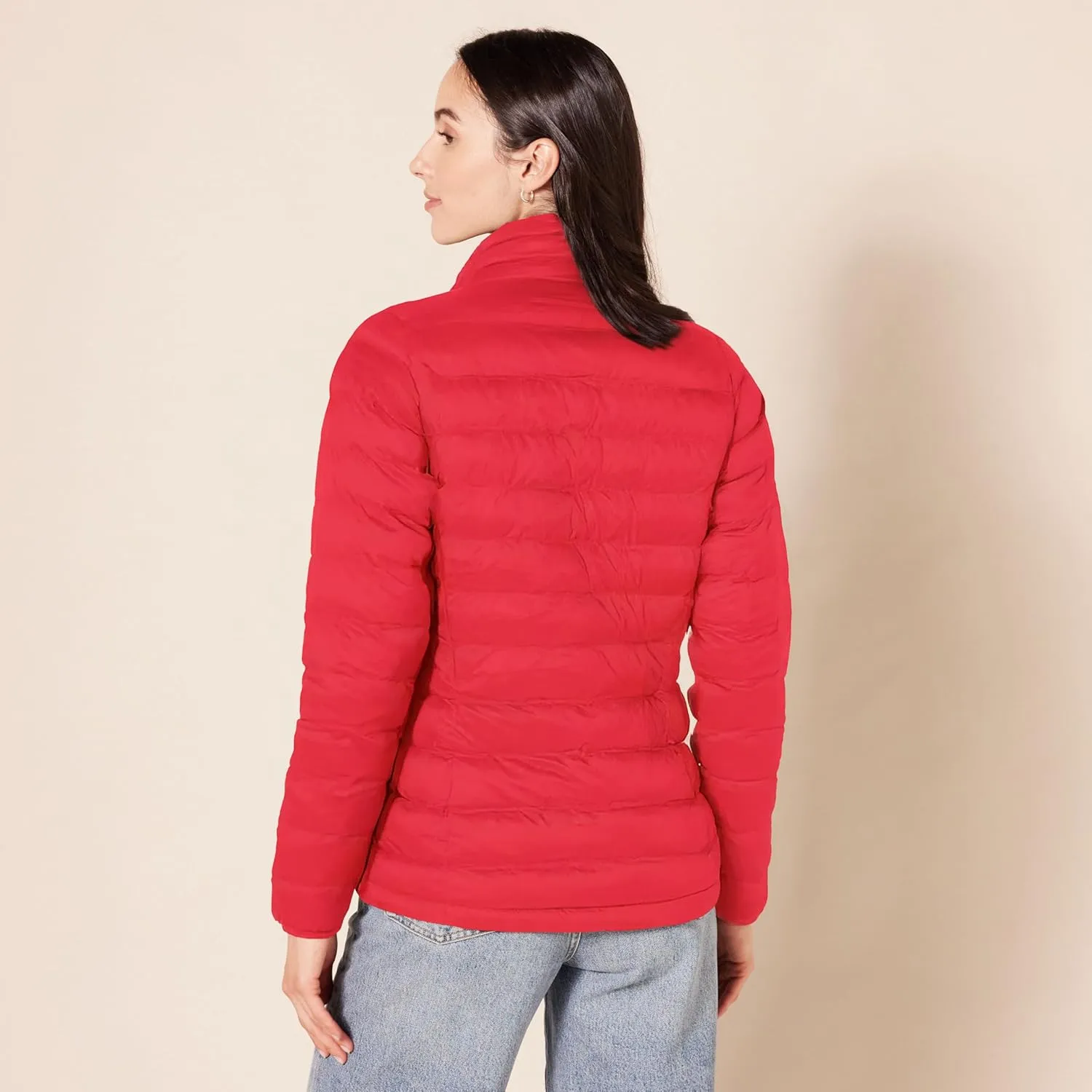 Amazon Essentials Women's Lightweight Water-Resistant Packable Puffer Jacket (Available in Plus Size)
