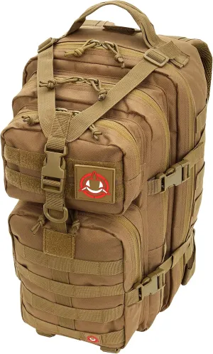 Backpack - 34L Molle Backpack - Military Army Style 1 to 2 Day Assault Pack Rucksack Survival Bag
