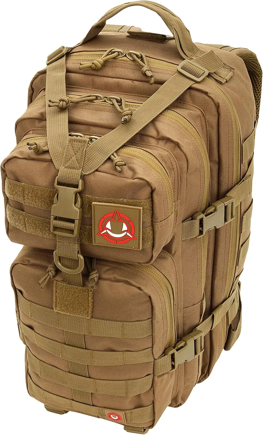 Backpack - 34L Molle Backpack - Military Army Style 1 to 2 Day Assault Pack Rucksack Survival Bag