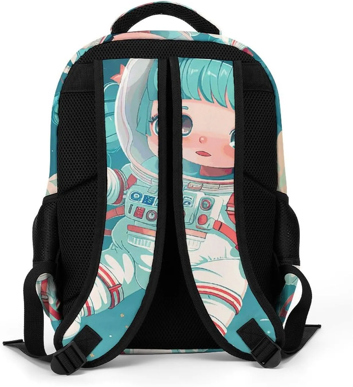 Backpack for Men Women Laptop Backpack Floating in Space Casual Daypack Laptop Bag for Travel