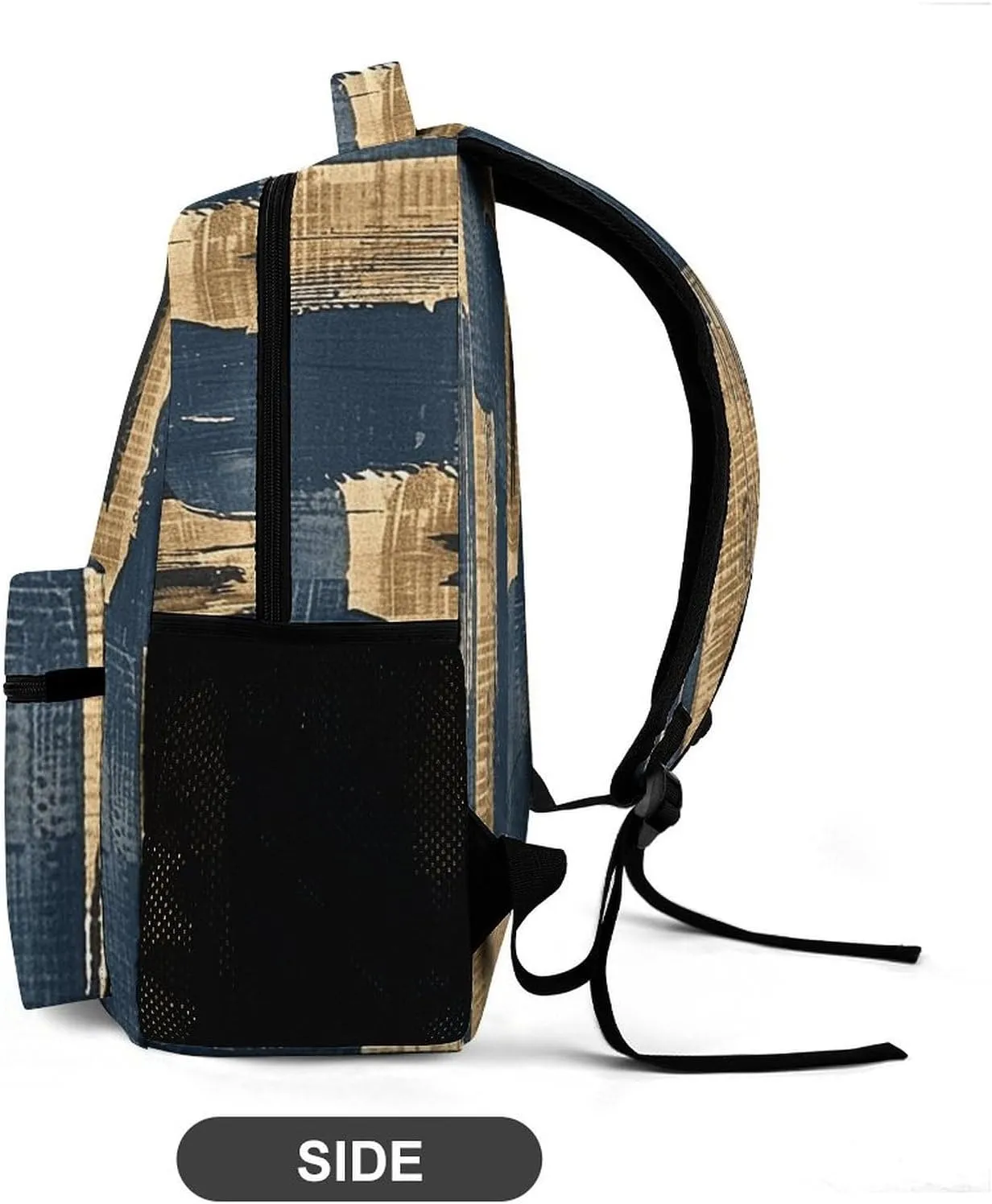Backpack for Men Women Laptop Backpack Woodcut Style Graphics Casual Daypack Laptop Bag for Travel