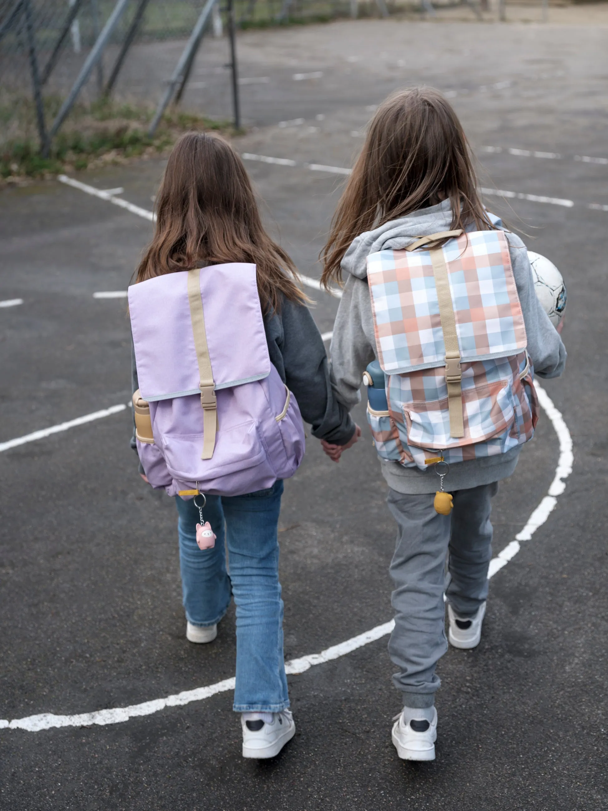 Backpack Large Cottage Blue Checks 