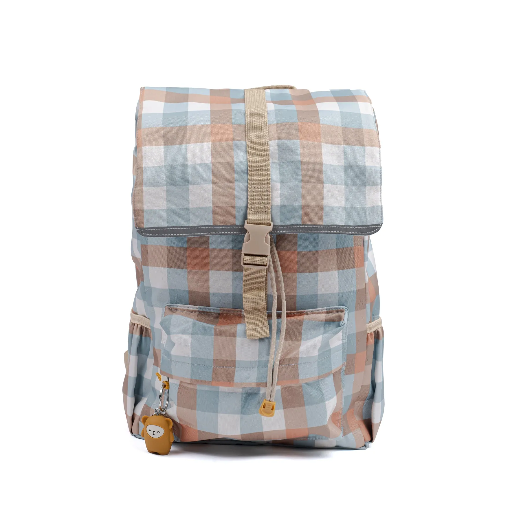 Backpack Large Cottage Blue Checks 