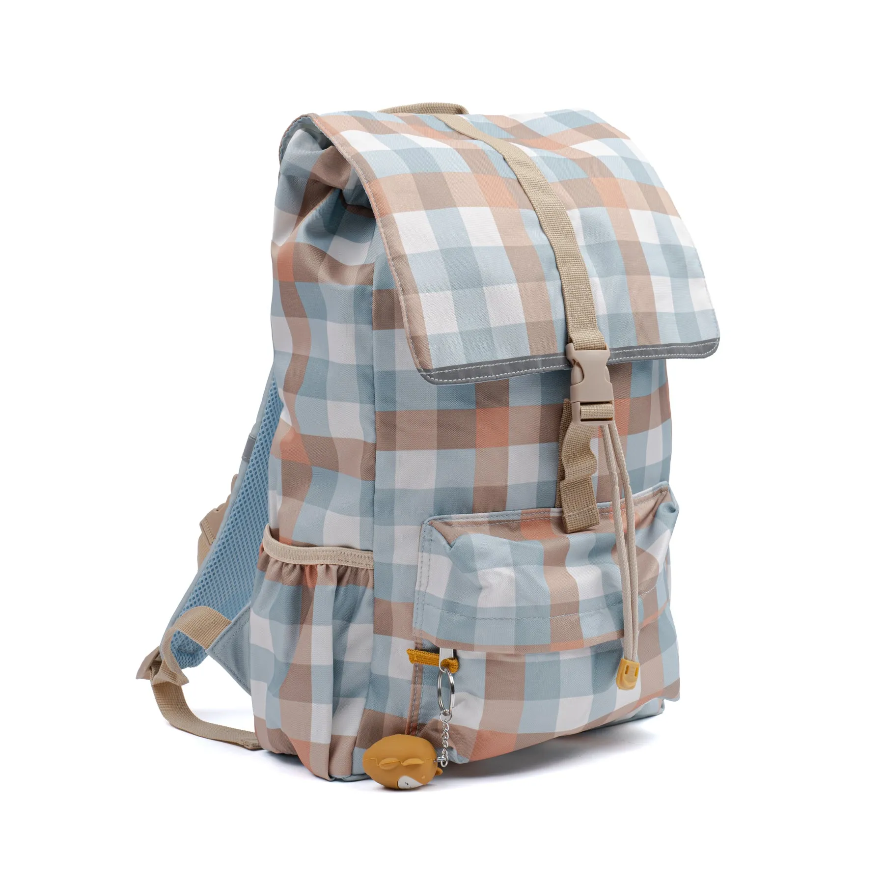 Backpack Large Cottage Blue Checks 