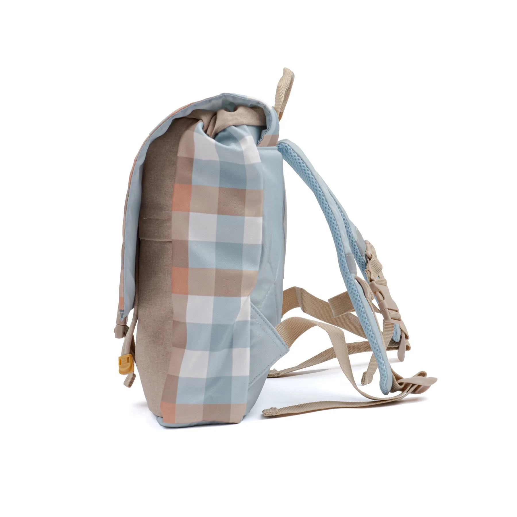 Backpack Small Cottage Blue Checks 