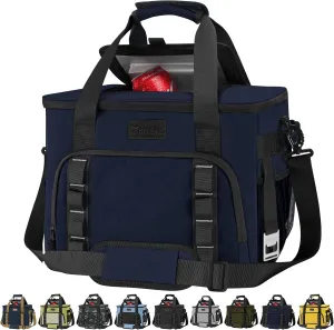BALEINE Extra Large Soft Cooler Bag, Portable Leakproof Cooler, 40/60 Cans Volume for Beach, Camping, Kayaking, Travel, and Road Trips