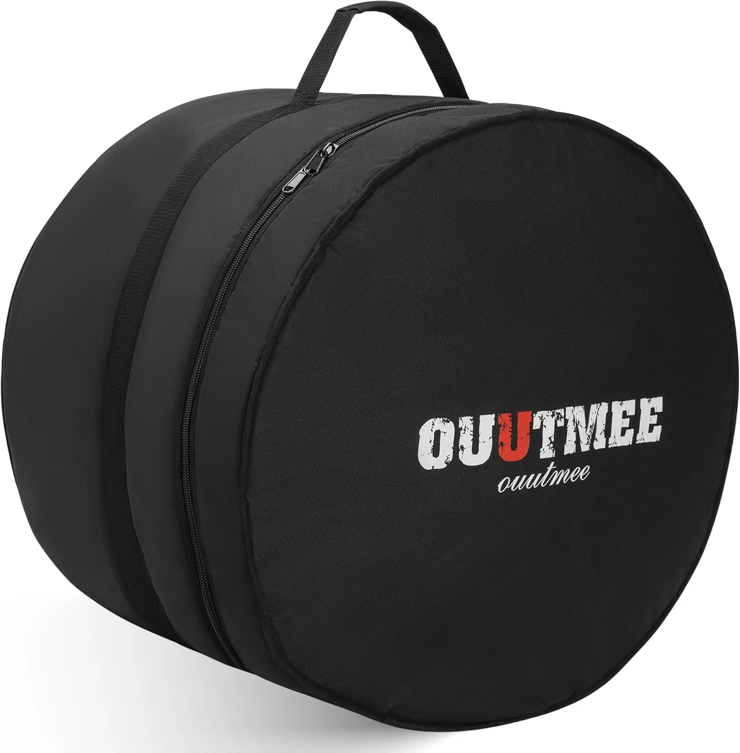 Bass Drum Bag For Bass Tom 22"x18", 10mm Thick Padded Travel Drum Case