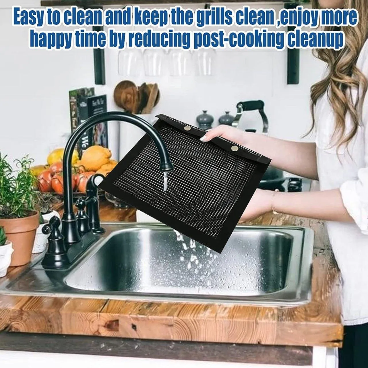 BBQ Grill Mesh Bag 1PC 2Colours