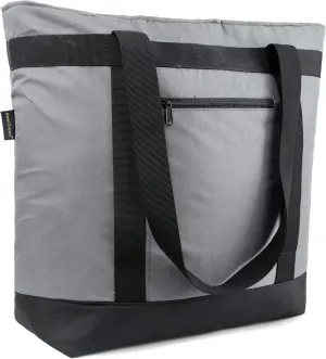 BeeGreen Insulated Cooler Bag Leakproof Freezer Shopping Tote for Groceries Thermal Food Delivery Bag