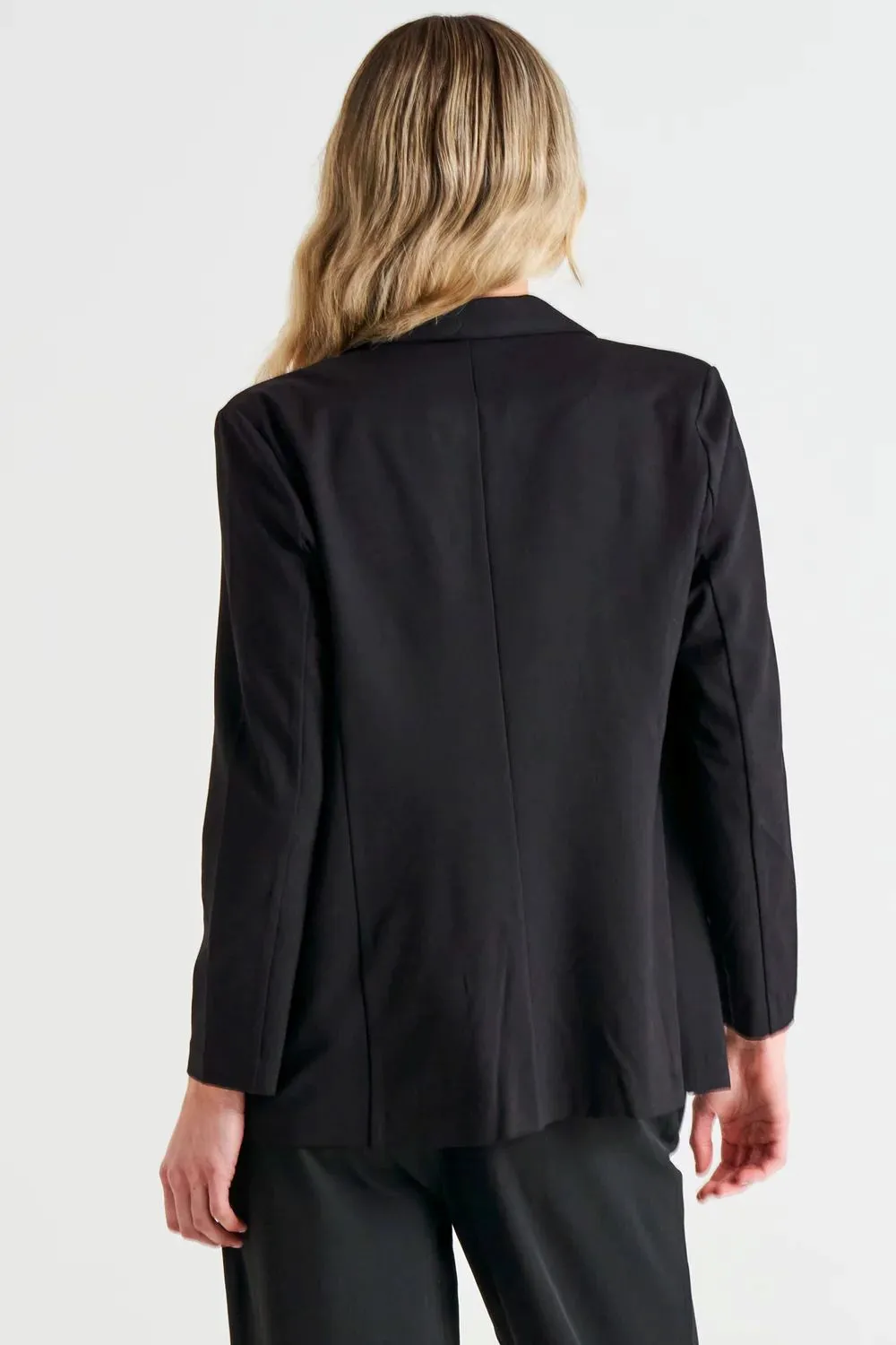 BETTY BASICS Portsea Blazer - Black