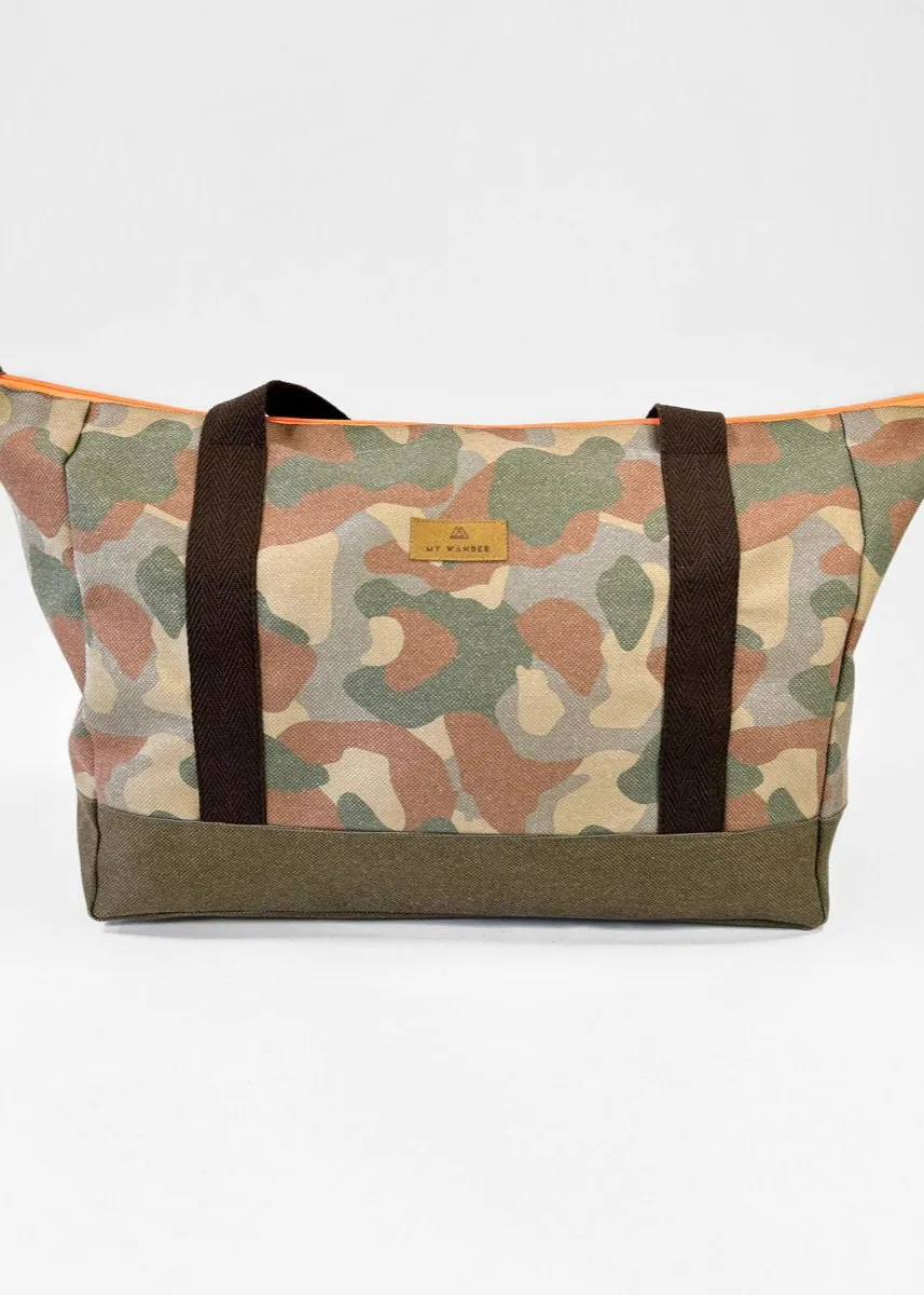 Camo Medium Travel Bag