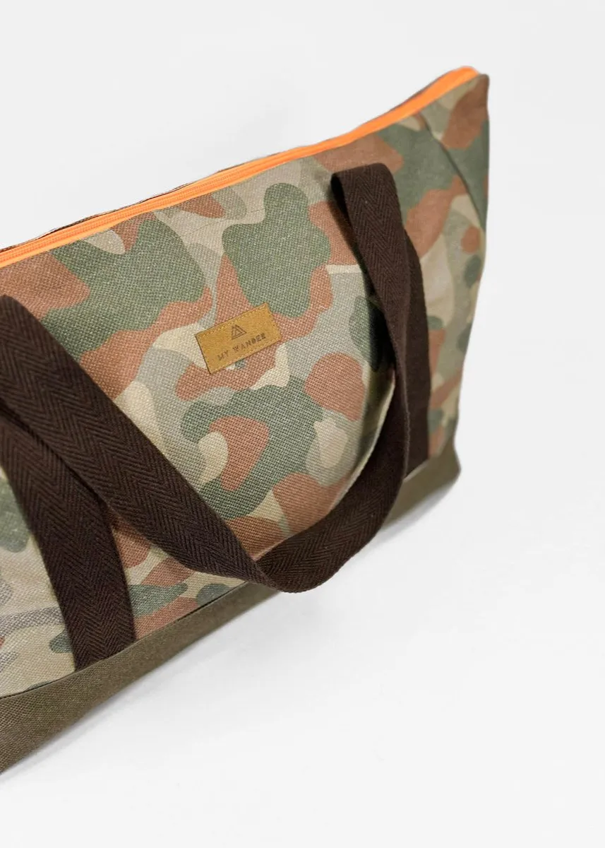 Camo Medium Travel Bag