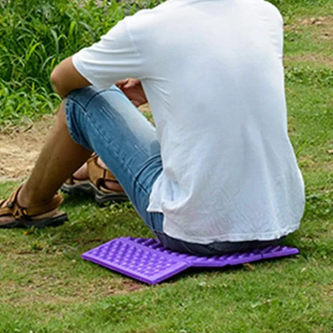 Camping Foam Pad, Foldable Seat Cushion Waterproof Folding Camping Mat Foam Seat Pad