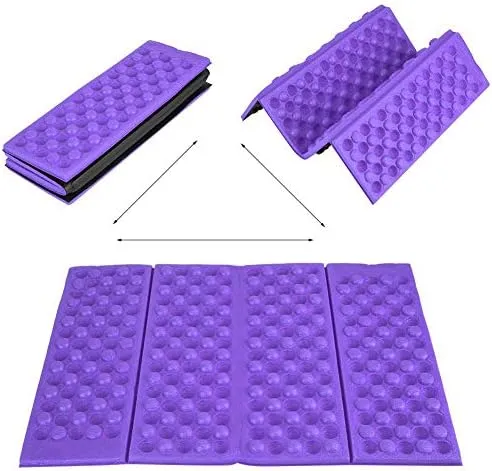 Camping Foam Pad, Foldable Seat Cushion Waterproof Folding Camping Mat Foam Seat Pad