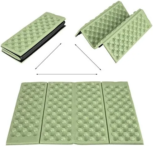 Camping Foam Pad, Foldable Seat Cushion Waterproof Folding Camping Mat Foam Seat Pad