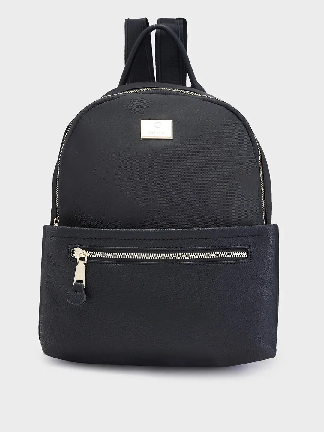 Caprese Casper Medium Black Casual Backpack