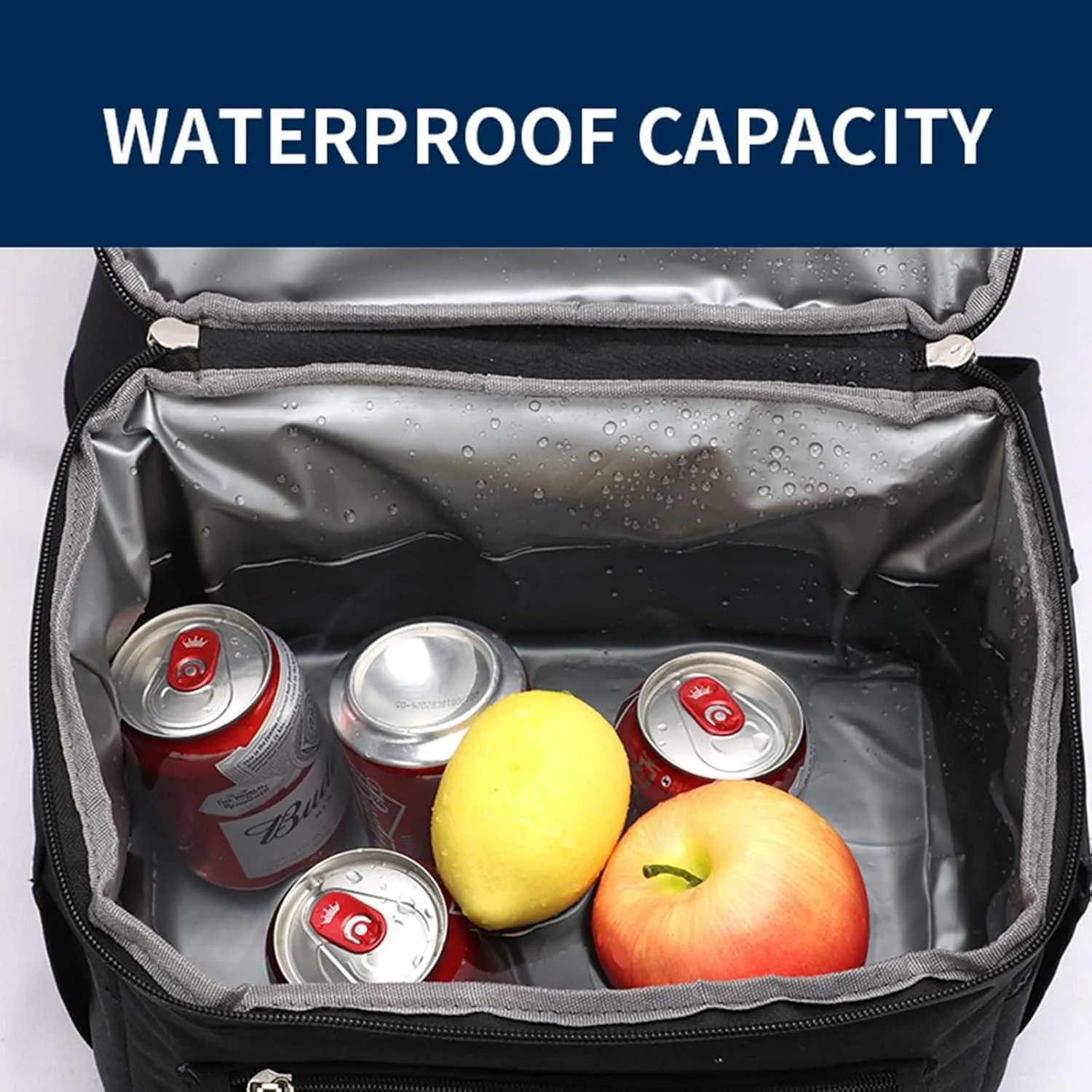 Car Camping Coolers for DS 3 Crossback/7 Crossback/Concept/3/4/5/6/9, Waterproof Portable Cooler, Leak Proof Picnic Insulated Bag, Ultra-Light Premium Ice Chest Box,F-Rainforest Camouflage