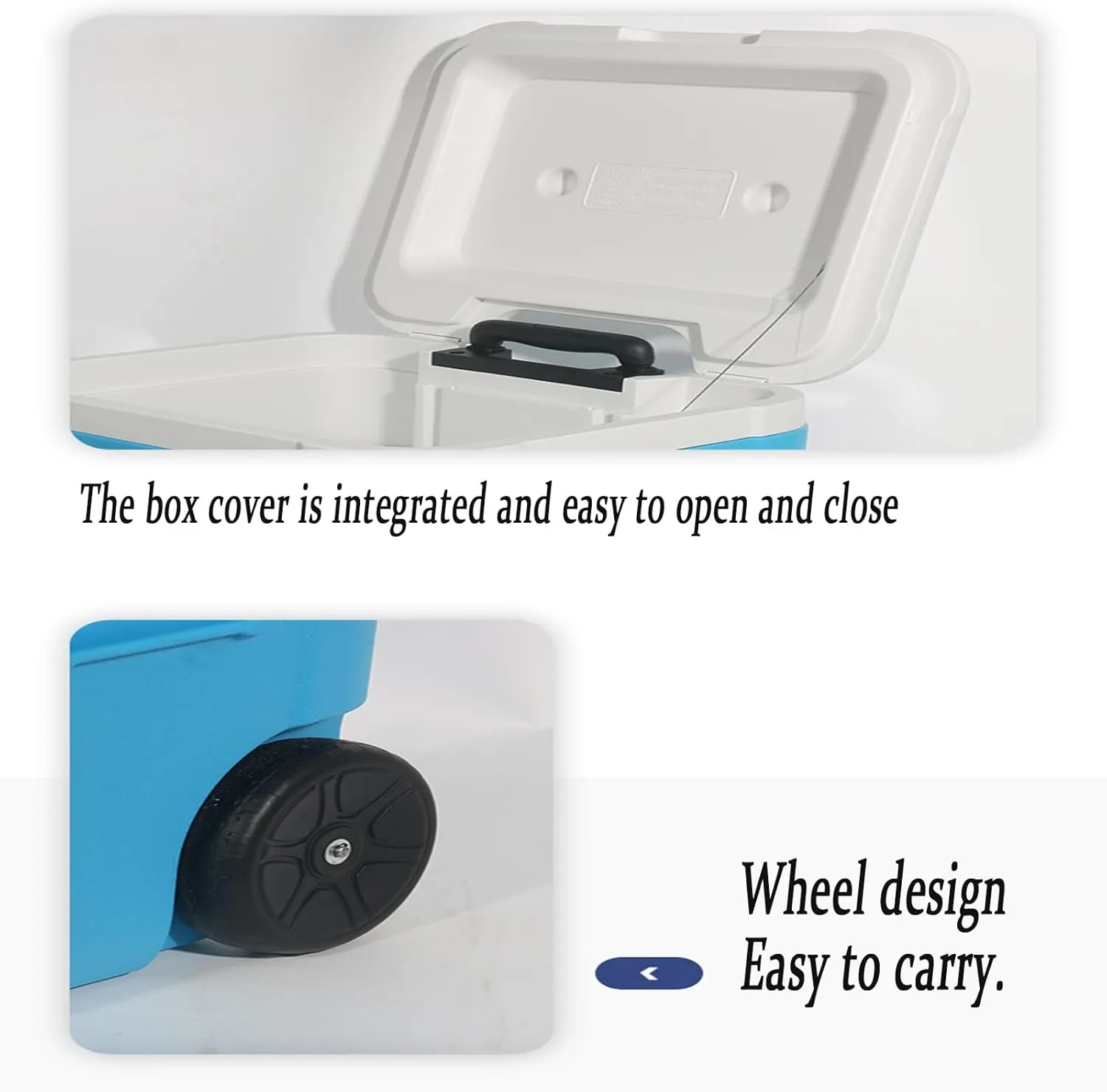 Car Camping Coolers for Kia Ceed/EV3/EV6/EV9/Niro/Optima/Picanto/Rio, Leak Proof Cooler, Portable Lightweight Ice Chest Box, Compartments Waterproof Insulated Bag