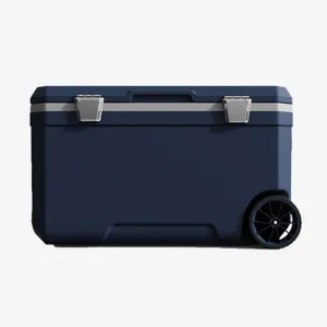Car Camping Coolers for Porsche Boxster/Cayman/Cayenne/Macan/Panamera/Taycan, Waterproof Portable Cooler, Leak Proof Picnic Insulated Bag, Ultra-Light Premium Ice Chest Box,C-Blue-70L