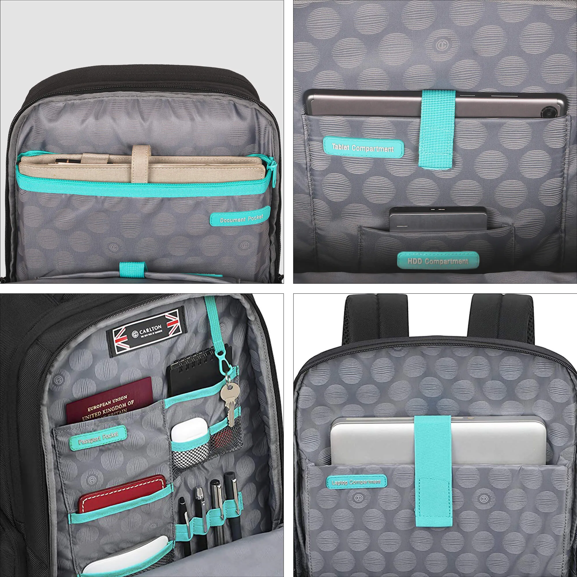 Carlton Dorset Laptop backpack