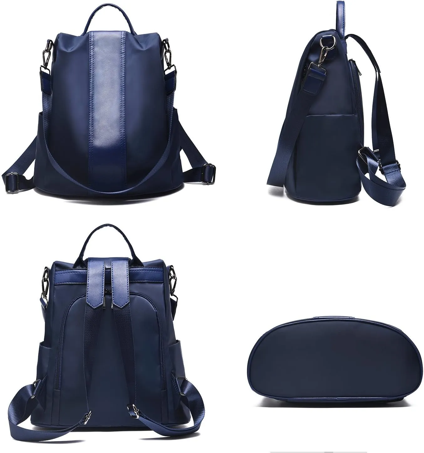 CHARMORE Women Backpack Purse Waterproof Nylon Anti-theft Rucksack Shoulder Bags
