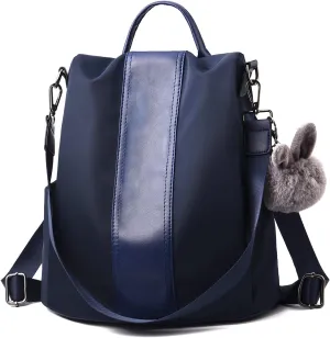 CHARMORE Women Backpack Purse Waterproof Nylon Anti-theft Rucksack Shoulder Bags