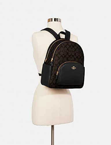 Coach Court Backpack, Signature Canvas