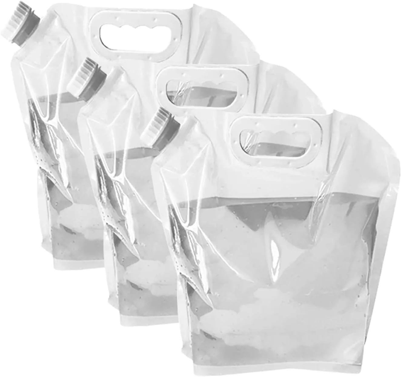 Collapsible Water Tank Container Bag, BPA Free Outdoor Folding Water Storage Carrier for Backpacking Camping Hiking Picnic BBQ Hurricane Flood Earthquake Emergencies
