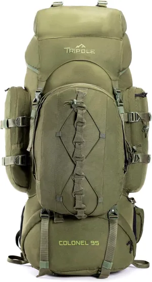 Colonel 95 Litres Rucksack   Detachable Day Pack