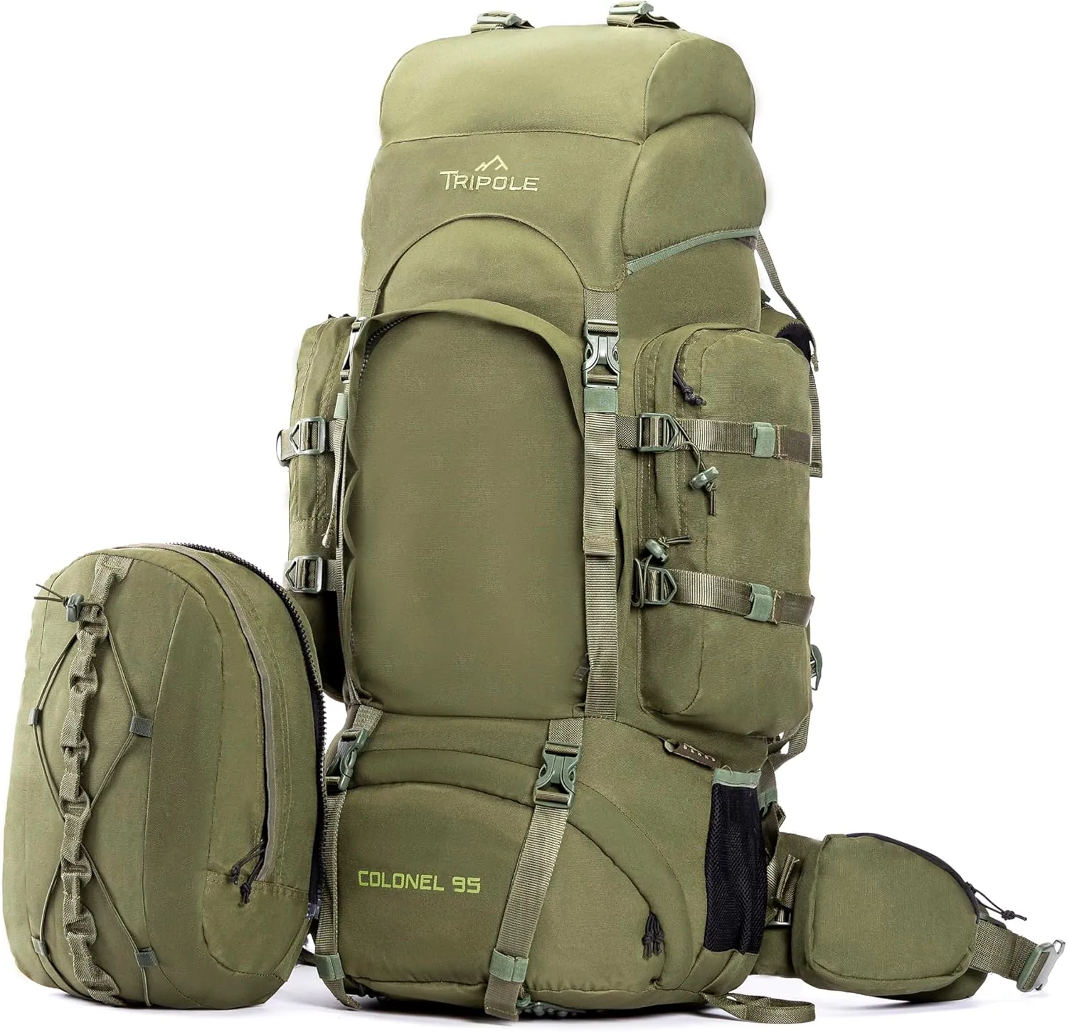 Colonel 95 Litres Rucksack   Detachable Day Pack