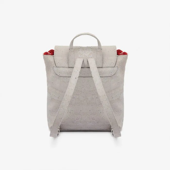 Cork Backpack Pati - Grey