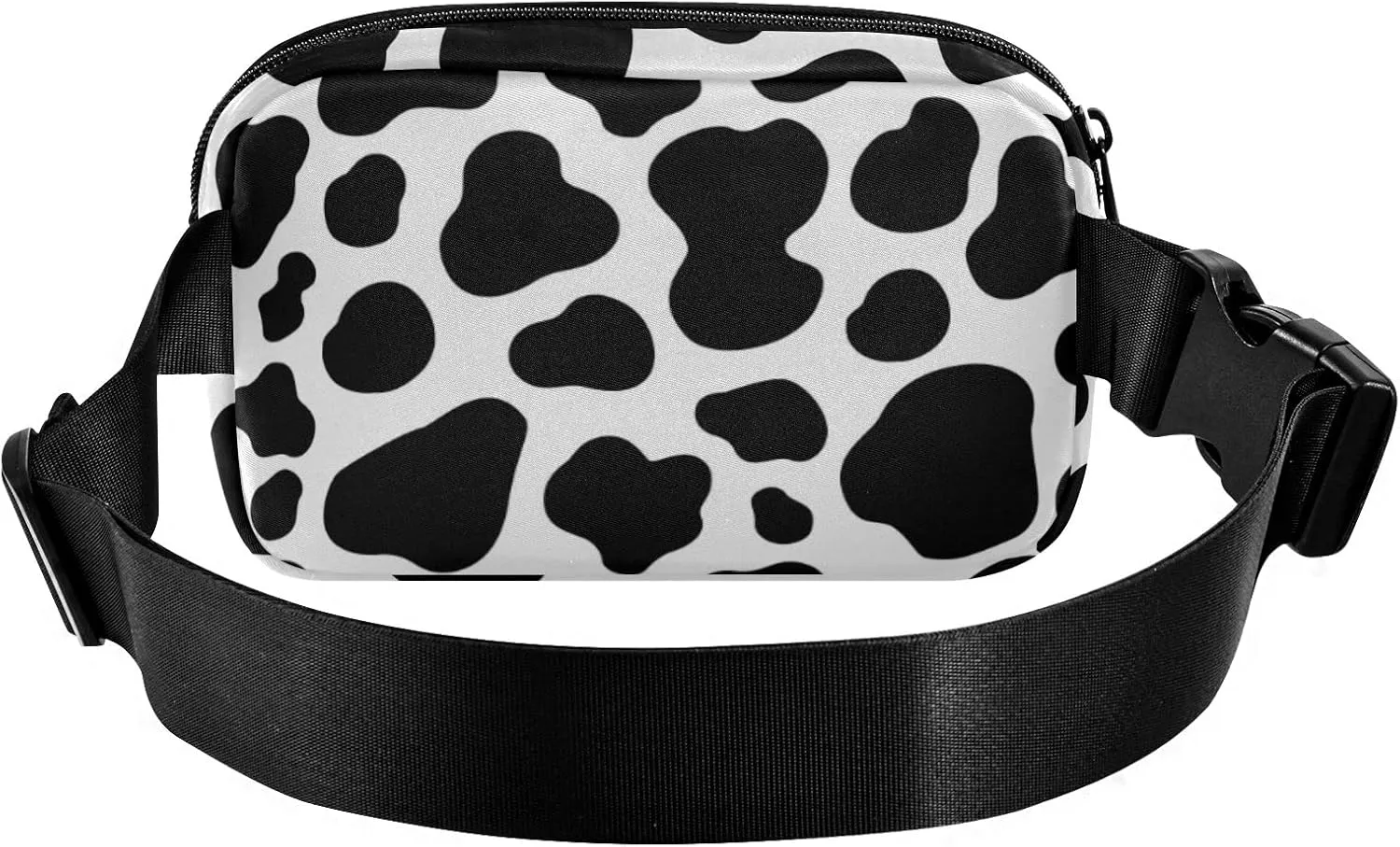 Cow Pattern Fanny Packs for Women Men Belt Bag with Adjustable Strap Fashion Waist Packs Crossbody Bag Waist Pouch for Outdoor Hiking Running Travel