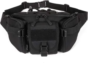 CREATOR Tactical Waist Pack Military Fanny Pack for Men Outdoor Army Waist Bag Large Waist Pack for Daily Life Cycling Camping Hiking Hunting Fishing