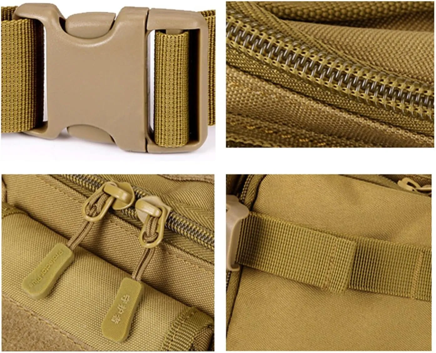 CREATOR Tactical Waist Pack Military Fanny Pack for Men Outdoor Army Waist Bag Large Waist Pack for Daily Life Cycling Camping Hiking Hunting Fishing
