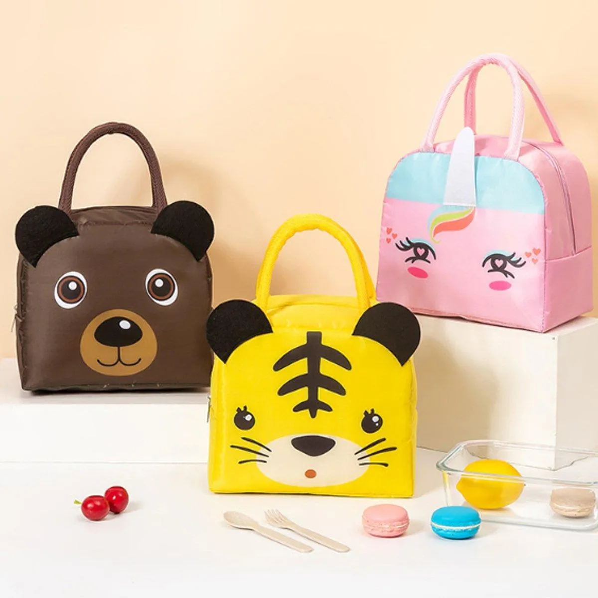 Cute Lunch Bags 9Styles 1PC
