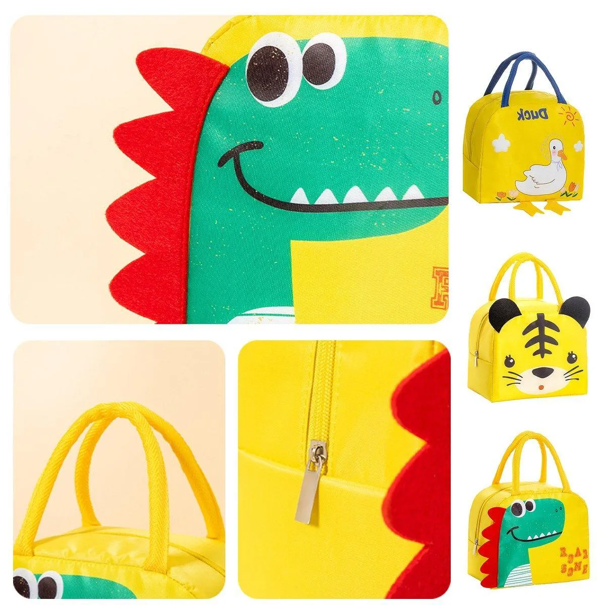 Cute Lunch Bags 9Styles 1PC