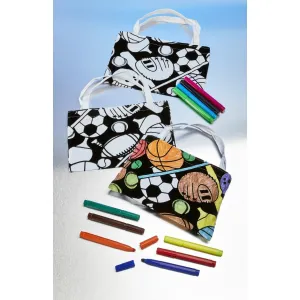 CYO Velvet Sports Tote Bags (12 Pack)